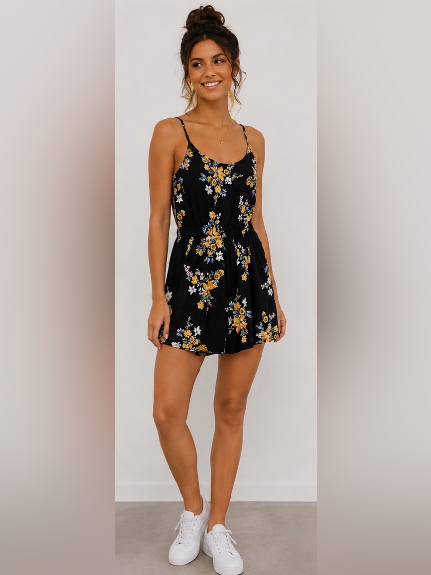 H&M Patterned Jumpsuit.